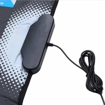 HD Non-Slip Danse Trin Dans Mat Pad Puder Danser Tæppe Fitness-Udstyr Revolution Foot Print Mat til PC med USB