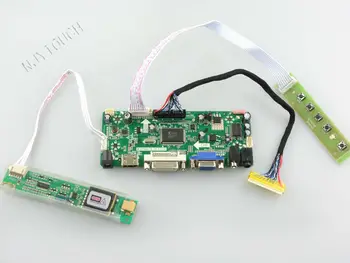 HDMI-DVI-VGA AUDIO LCD-Controller Board DIY kit til B141EW01 B141EW02 B141EW03 B141EW04 1280x800 CCFL LVDS 14,1 tommer TFT LCD -