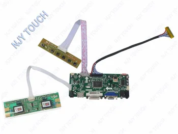 HDMI-DVI, VGA-LCD-Controller Board LVDS-Kit til M215HW01 V0 1920x1080 4CCFL Panel
