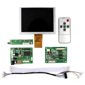 HDMI LCD-Controller Board Med 5inch ZJ050NA-08C Erstatte 640x480 AT050TN22 LCD-Skærm