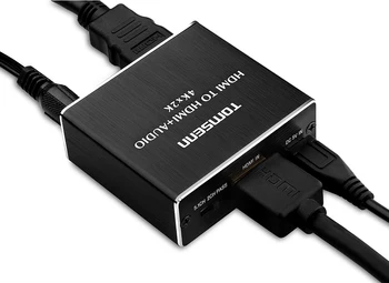 Hdmi lyd extractor-HDMI til HDMI og Optiske TOSLINK SPDIF + 3,5 mm Stereo Audio Converter Extractor HDMI Audio Splitter Adapter