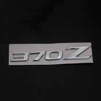 Helt Nye 370Z ABS Bil Auto Logo Badge Klistermærker til NISSAN 370Z Fairlady Z Z34 Krom/Sort