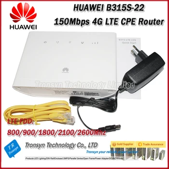Helt Nye, Originale Låse 150Mbps HUAWEI B315 4G LTE Router Med Sim-Kortet, Og LAN Port RJ11