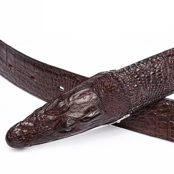 Herre Bælter Luksus ko Læder Designer Bælte Mænd af Høj Kvalitet Ceinture Homme Cinto Masculino Luxo Krokodille Cinturones Hombre