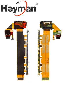 Heyman Flex Kabel til Sony E6533 DS,E6553 Xperia Z3+ Z4 DS(start-knappen, skal du oplade stik med komponenter), fladskærms-kabel udskiftning