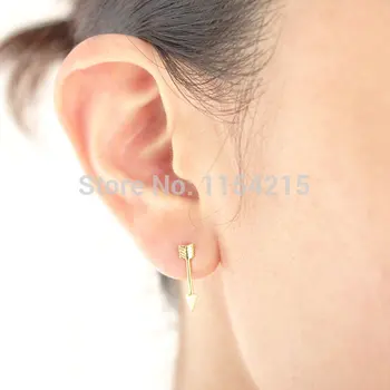 Hfarich Nye ørering Mode Pil Øreringe Pil Formet stud øreringe til kvinder EY-E001 nytår gave