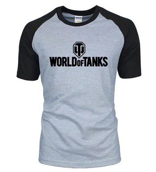 Hip hop mænd t-shirt World War 2 raglan mænd tees World Of Tanks 2016 ny sommer i bomuld af høj kvalitet mode til mænd t-shirts