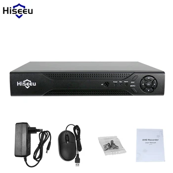 Hiseeu 4CH 960P 8CH 1080P 5 i 1 DVR video-optager for AHD kamera analog kamera P2P IP kamera cctv DVR system H. 264 VGA HDMI