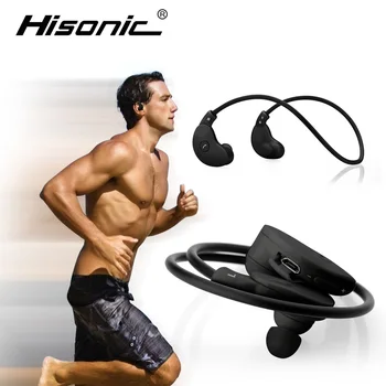 Hisonic Bluetooth-Headset bluetooth-hovedtelefon Med Mikrofon Til iPhone Øretelefoner auriculares deportivos Hovedtelefoner trådløse hovedtelefoner
