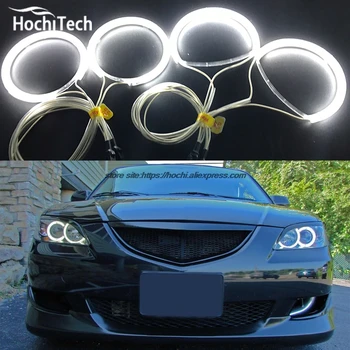 HochiTech Angel Eyes Kit til Mazda 3 mazda3 2002 2003 2004 2005 2006 2007 Ultra lyse forlygte belysning Angel Eyes CCFL