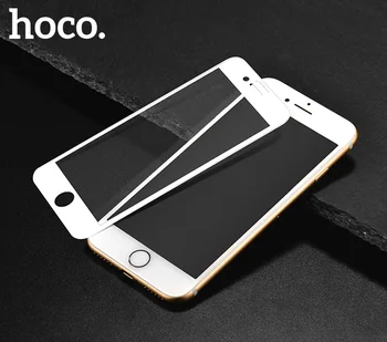 HOCO for Apple iPhone 7 8 PLUS 3D-Hærdet Glas Film 9H Skærm Protektor Beskyttende Fuld Dækning til Touch-Skærm Beskyttelse