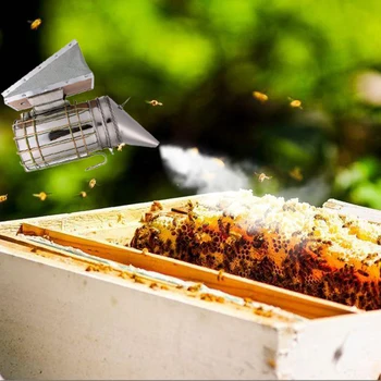 Holdbar biavl Ryger Rustfrit Stål Bee Hive Ryger Lille Galvaniseret med varmeskjold yrelsen Biavl Udstyr værktøj