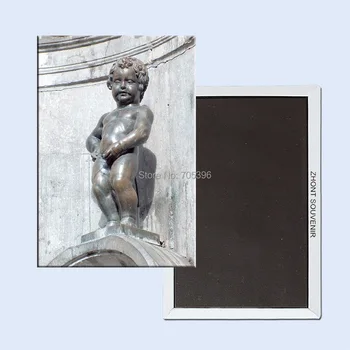Home Decor Klistermærker,Belgien Brussels city skulpturer,Manneken Pis Køleskab Magnet 5513 ornamenter Souvenir -