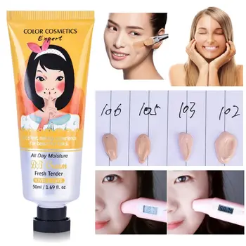 Hot Kvinder Oil Control Foundation, Concealer Makeup Primer BB Cream Beauty Make Up Langvarig Concealer