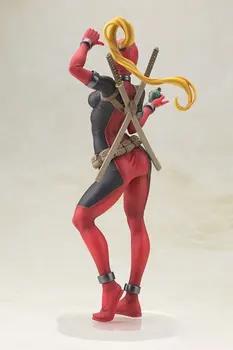 Hot Marvel Super Hero Bishoujo Statue Dame Deadpool Sexet Kotobukiya 23CM Action Figur
