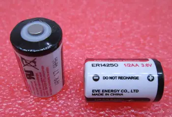 HOT NYE ER14250 14250 3,6 V 1200mah Lithium og batteri Li-ion-batterier 5pcs/masse