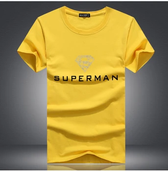 Hot nye Sommer T-shirt til Mænd Kort Ærme Bomuld Slim T-Shirt Casual Fashion T-shirt Kvalitet Berømte Brand Design Nye Ankomst Mænd