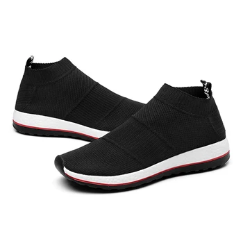 Hot salg, der kører sko til mænd, kvinder sneakers sport sneaker billige Lys Runing Åndbar Slip-On Mesh (Luft mesh) Bred(C,D,W)