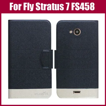 Hot Salg! Flyve Stratus 7 FS458 Sag Høj Kvalitet i 5 Farver Mode Flip Ultra-tynd Læder Beskyttende Dække Telefon Taske