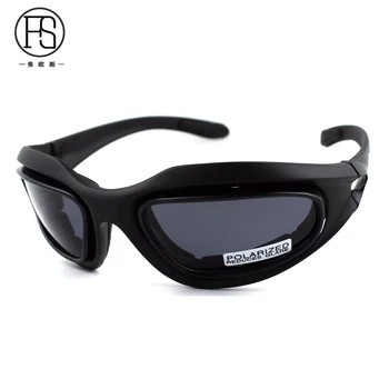 Hot Salg FS C5 Udendørs Sport Brug Beskyttelsesbriller Militære Skyde Solbriller, Polariserede Fiskeri Briller Udendørs Sports Briller