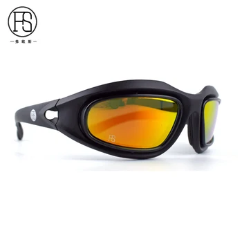 Hot Salg FS C5 Udendørs Sport Brug Beskyttelsesbriller Militære Skyde Solbriller, Polariserede Fiskeri Briller Udendørs Sports Briller