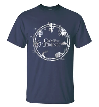 Hot Salg Game of Thrones T-Shirts 2017 Sommer Mode Mænd t-Shirts Bomuld Mænd T-Shirts Hip Hop Streetwear-Tøj