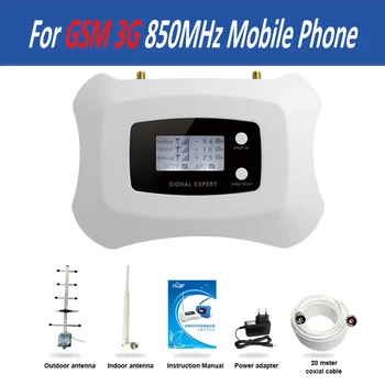 HOT Salg! GSM 3G signal booster 850mhz 2g-3g-repeater Yagi trådløse forstærker til office home apartments,osv.