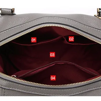 Hot salg Luksus PU Læder taske-stjernet stil, brand design læder kvinder tasker alle-match Shoulder Taske Mode Messenger Tasker WLHB1490