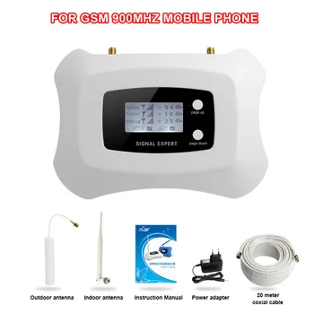 Hot salg! mini gsm900mhz mobil signal booster,GSM 2g trådløse signal forstærker forstærker kit,dækning 200 m2 til brug i hjemmet