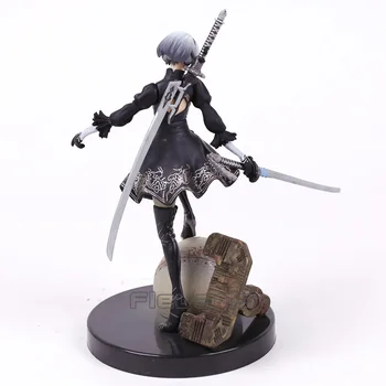 Hot Salg NieR Automater 2B YoRHa No. 2 Type B PVC Figur Collectible Model Toy 14cm