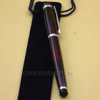 Hot salg penne Baoer 508 God Kvalitet poleret magic rød og sølv roller ball/kuglepen/gift/rollerball pen gratis fragt