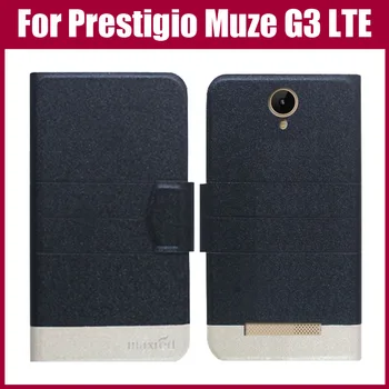 Hot Salg! Prestigio Muze G3 LTE Sag Nye Ankomst 5 Farver Mode Flip Ultra-tynd Læder Beskyttende Dække Telefon Taske