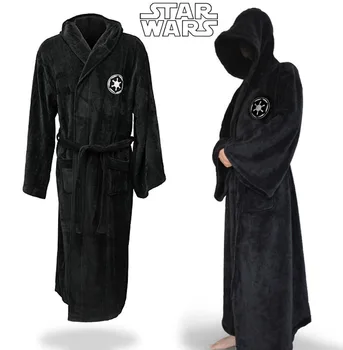 Hot Salg Star Wars Robe Darth Vader Cosplay Kostume Terry Jedi Badekåbe Voksen Morgenkåbe Halloween Kostume til Mænd Nattøj