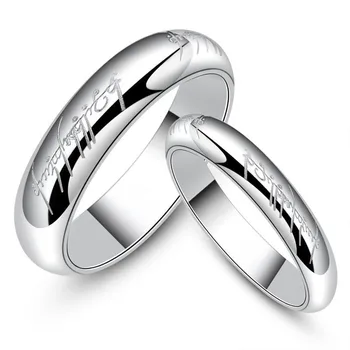 Hot Sealling 316L titan, Wolfram Ringe, Kvinder, Mænd, Guld farve/sølv farve smykker Engros 8MM elsker Frimurer Ring Midi Anel