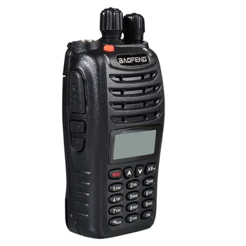 HOT SELL Sort BaoFeng UV-B5 Dual Band-To-Vejs Radio 136-174MHz&400-470 MHz walkie talkie med EU, USA, RUSLAND LAGER+gratis ørestykke