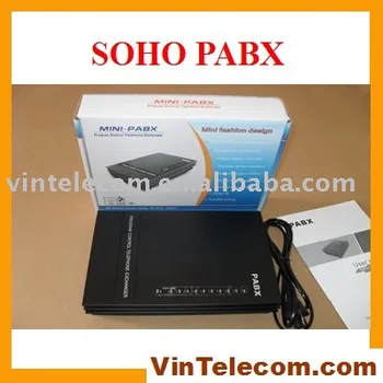 Hot sell VinTelecom SV308 3CO+8Ext PBX / Telefon Varmeveksler /Telefon-system/ Mini PABX / SOHO PBX / Små PABX-Fremme
