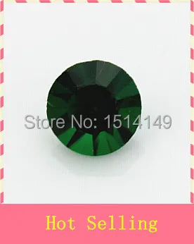 Hot sælger 100pcs/masse, 5 mm, mørk grøn, Kan krystal birthstone flydende charms til glas flydende hukommelse medaljon smykker
