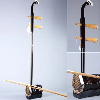 Hot sælger Erhu 01A1 Kinesiske to Strygere Violin Instrumenter Urheen & Tilbehør med Harpiks reservedele strenge Bue Bog og Fald