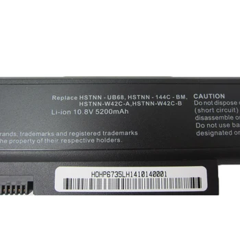 HSW 5200MAH 6cells bærbar computer Batteri til HP EliteBook 6930p 8440p 8440w ' FOR Business-Notebook 6500b 6530b 6530s 6535b 6730b 6735b