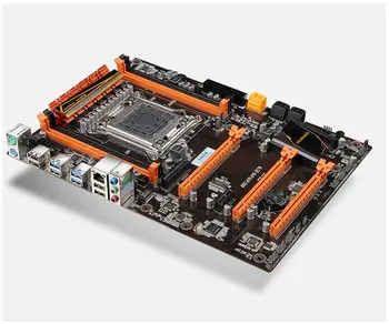 HUANAN deluxe-X79 bundkort CPU RAM-køler sæt X79 LGA2011 bundkort CPU Xeon E5 2660 V2 RAM 8G(2*4G) DDR3 RECC alle testet