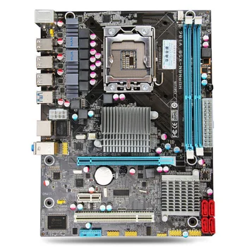 HUANAN X58 bundkort CPU RAM kombinationer med CPU køler USB3.0 X58 LGA1366 bundkort CPU Xeon X5670 RAM (2*4G)8G DDR3-RECC
