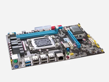 HUANAN X79 bundkort CPU RAM kombinationer X79 M-ATX LGA 2011 bundkort Xeon E5-2640 CPU RAM 8G(2*4G) DDR3 REG ECC dobbelt-kanaler