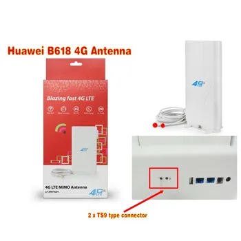 Huawei B618s-22d LTE Cat11 Trådløse Gateway plus 2stk TS9 4g antenne