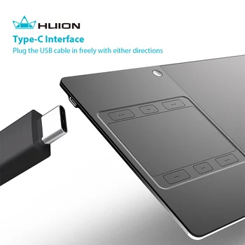 Huion INSPIROY G10T Nye Digitale Tablet Trådløse Grafisk Tegning Tablet Pen og Finger Touch Tablet Med en Tegning Handske Gave