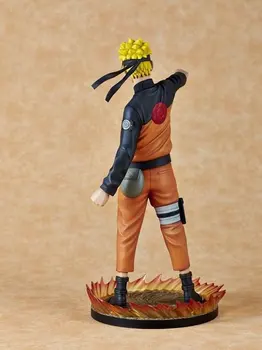 Huong Anime Figur 25 CM Naruto Uzumaki Naruto Shippuden 1/6 Skala Ansigt Ændre PVC-Action Figur Collectible Model Legetøj Dukke