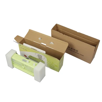 Hurtig levering Tørre og Flydende Fødevarer Vakuum Sealer pakkemaskine Små Kommercielle Semi-automatisk Vakuum Pakker med Grønt