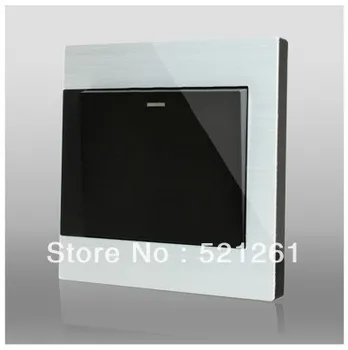 Husstand væggen skifte touch lampe adgang styre skifter AC 110-10a 250V 1 gang 2 sort hvid høj kvalitet