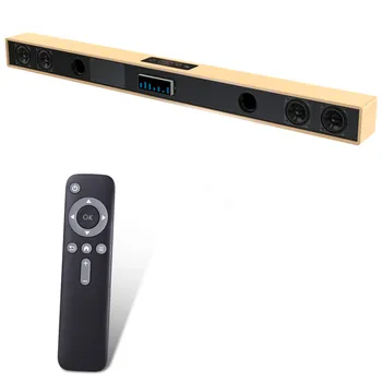 Husstandens TV-Bluetooth-højttalere, high-power echo væggen 5.1 hjemmebiograf stue trådløse flydende krystal subwoofer MP3-Kort