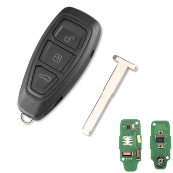 HXLIWLQLUCK Bil Smart Fjernbetjening Nøgle 433mhz for ford focus med Keyless Entry Alarm gratis fragt