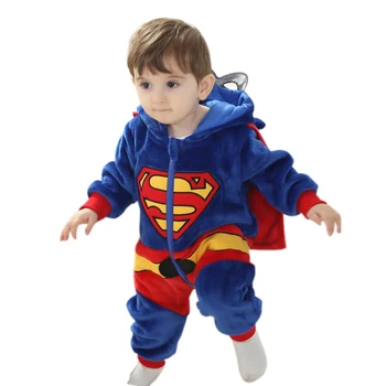 Håndlangere Baby Pige Tøj Dyr Baby Rompers Kostume til Nyfødte Tøj, pyjamas Vinter Fleece Tøj Drenge Varm Flyverdragt Buksedragt